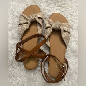 Bamboo Sandals Size 6.5